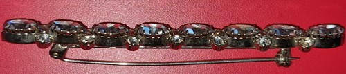Spilla VINTAGE strass zirconi pietre cristalli - Foto 5 di 8