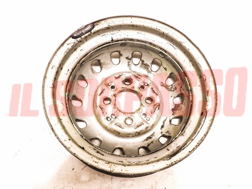 CERCHIO RUOTA FIAT 850 - 1000 TC ABARTH ORIGINALE FERGAT 3,5X12 - Imagen 2 de 5