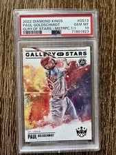 PSA 10 PAUL GOLDSCHMIDT (1/1)! 2022 DIAMOND KINGS #GS-13 CARDINALS