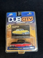 Jada Dub City Old Skool 1953 Cadillac Series 62 Red/Black 1/64 Car Toy NEW