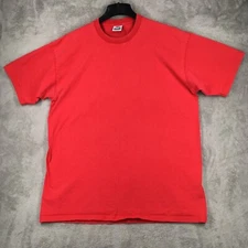 Pro Club T Shirt Mens 3XLT Red Short Sleeve Heavyweight Crew Neck Made In USA