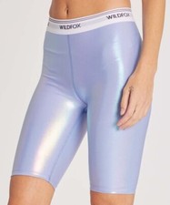 Wildfox Womens High Waist Ava 9 Bike Shorts I...