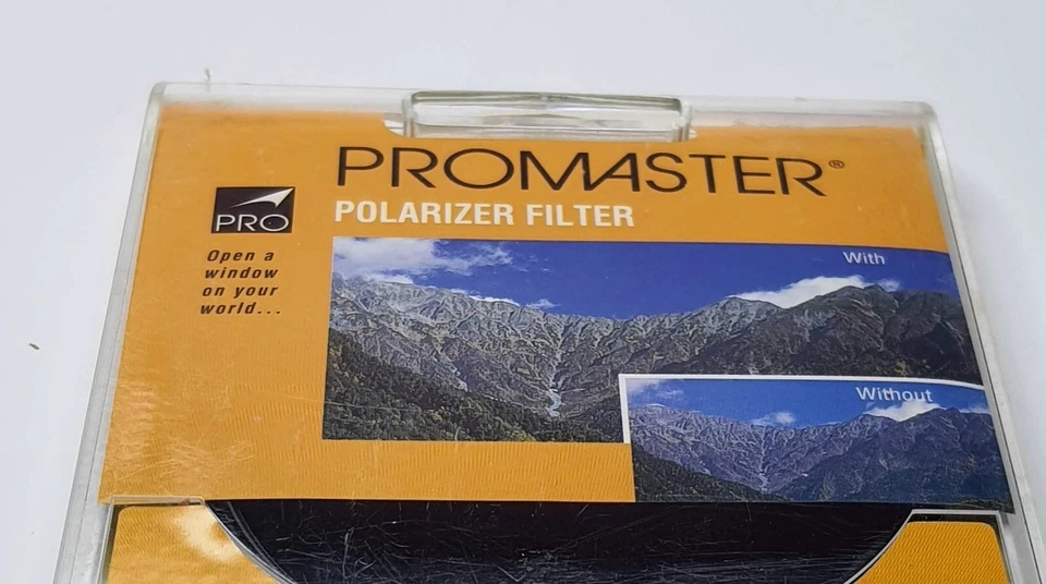 Genuine Pro 72mm Polarizer PL Glass Lens Filter Japan 72 mm Polarizing ProMaster - Image 2 of 4