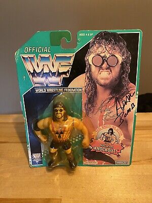 1994 WWF Hasbro Adam Bomb Signed Green Card Series 11 WWE 1994 WWF Hasbro Adam Bomb Signed Green Card Series 11 WWE