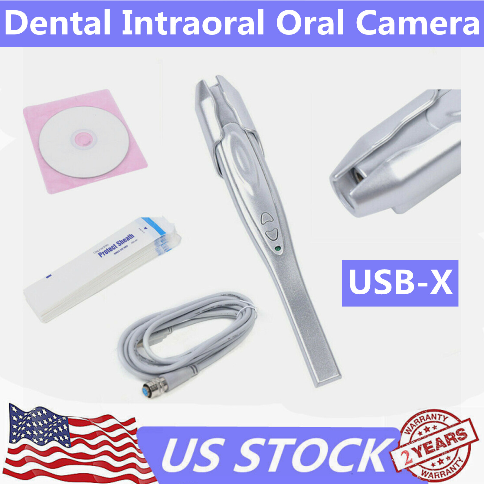 New Dental Camera Intraoral MD740 Digital USB Imaging Intra Oral 6 LED