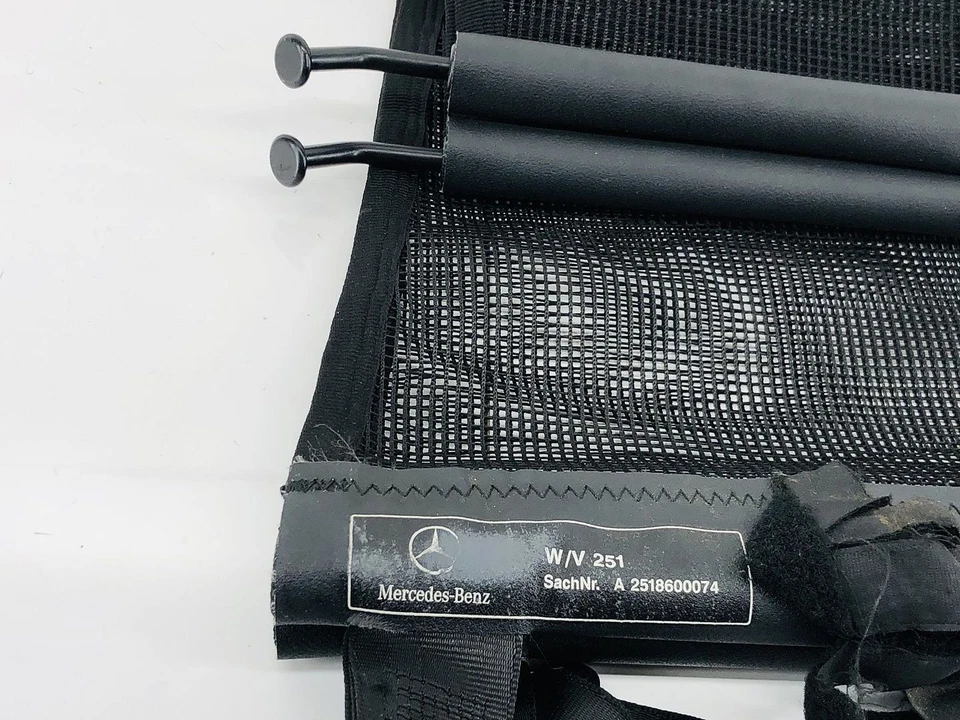 06-12 MERCEDES BENZ R350 MALETERO TRASERO MALETERO ALMACENAMIENTO CARGA CUBIERTA OEM Foto 3 de 4
