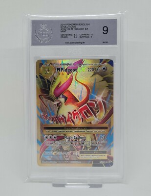 Pokemon Karte -Mega M Pidgeot EX 105/108 Fullart XY Evolutions PGS 9 EN !