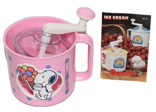 Vintage Snoopy Donvier Land Ice Cream Maker for Parts Only - Picture 4 of 10