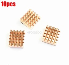 10Pcs Copper Heat Sink Heatsink Cooler Set For Raspberry Pi Rpi All Models fl