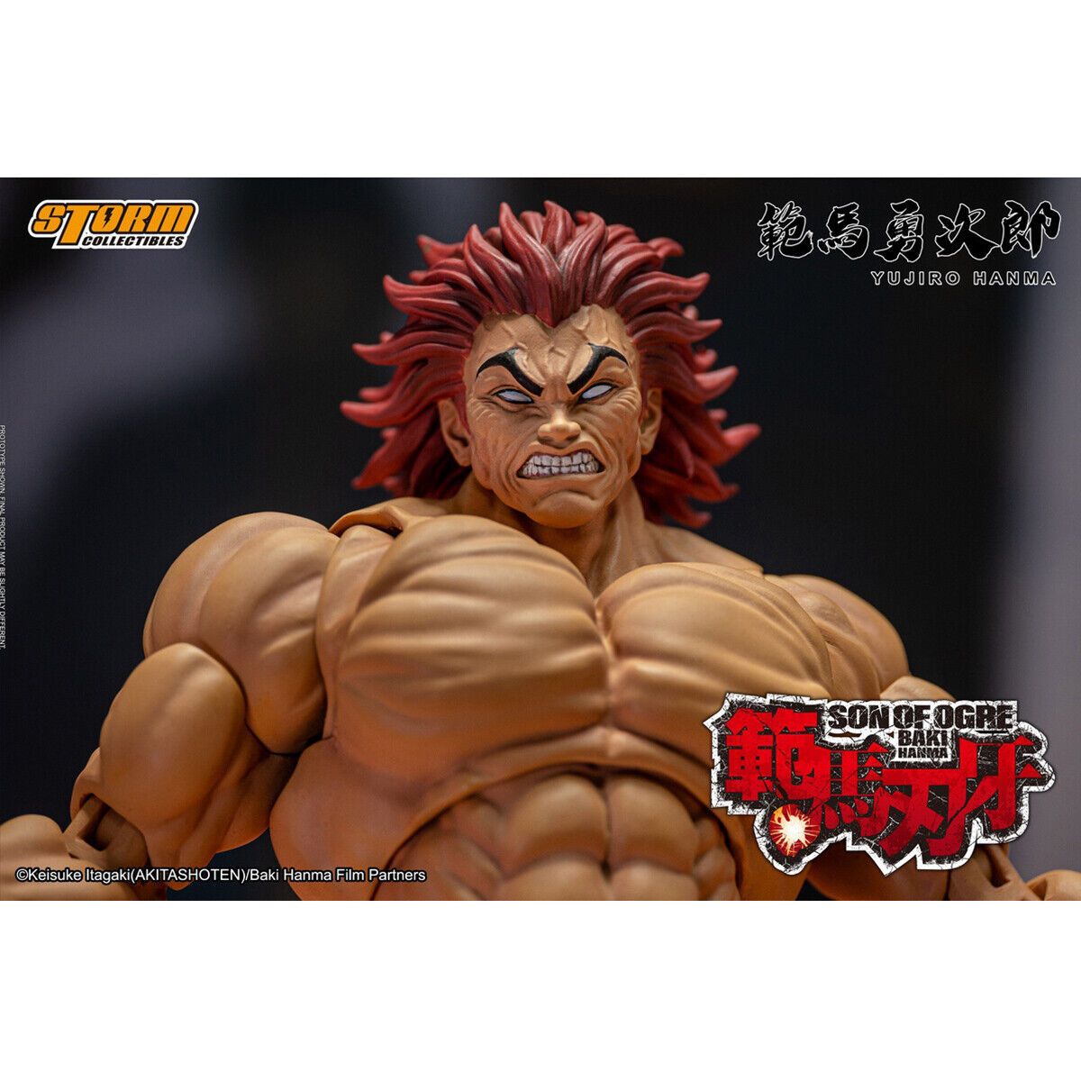 Storm Toys KIBK02E 1/12 Baki Hanma: Son of Ogre Hanma Yujiro Storm Toys KIBK02E 1/12 Baki Hanma: Son of Ogre Hanma Yujiro