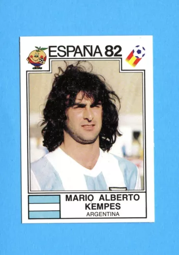 SPAGNA ESPANA '82 -Panini-Figurina-Sticker n. 180 - KEMPES - ARGENTINA -New