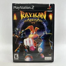 Rayman Arena Sony Playstation 2 PS2 Complete W Manual CIB Black Label