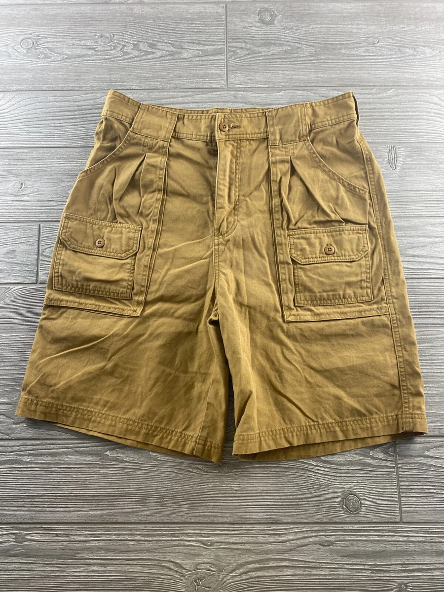 Cabela s Cargo Shorts Adult Mens Size 32 32 Brown Outdoor Shorts
