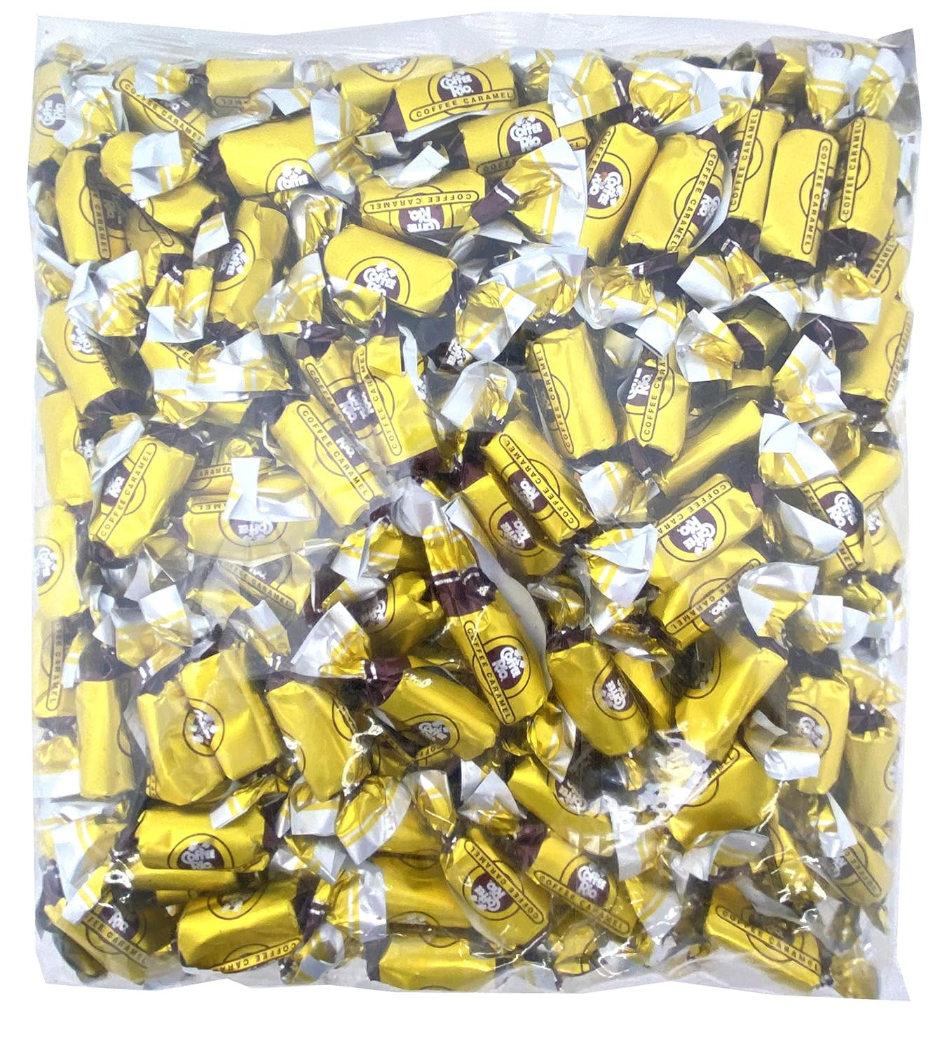 Coffee Rio Bulk Candy, 3 Pound Bag Individually Wrapped Coffee Candy, Kosher Can