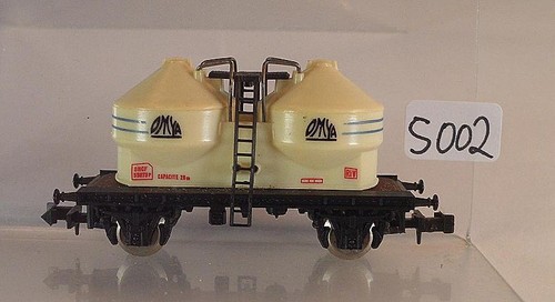 Lima Spur N 1/160 Silowagen OMYA 2-achsig der SNCF #5002 | Zustand: Gebraucht