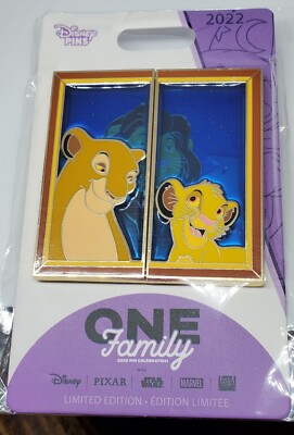 Disney Pin Lion King One Family Pin Celebration LE750 NEW FREE