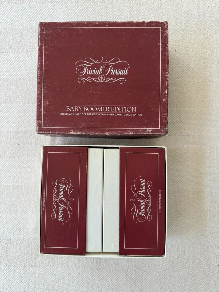 Trivial Pursuit Baby Boomer Edition Subsidiary Card Set for Use with Master Game - Image 4 of 4