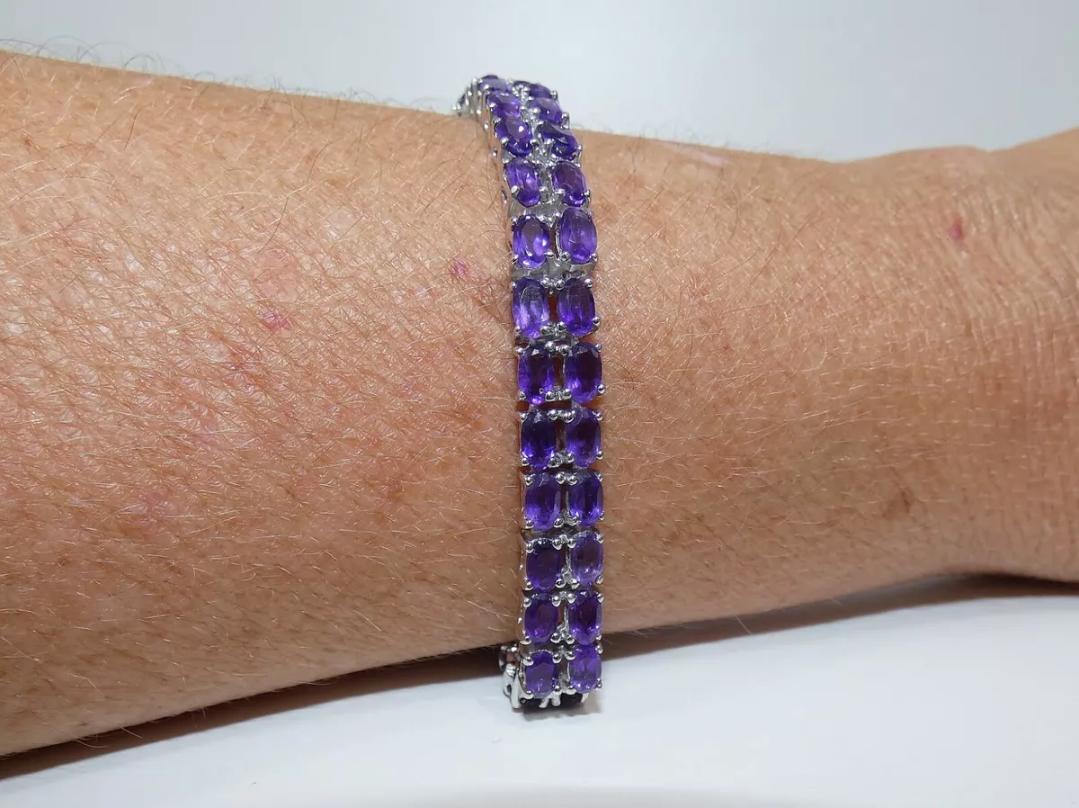Amethyst cheap tennis bracelet