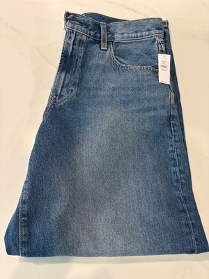NWT GAPx HAILEY BIEBER The Hailey Extra Baggy Jean - Light Indigo- Size 27
