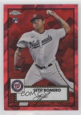 2021 Chrome Platinum Anniversary Red Atomic Refractor /100 Seth Romero #100 10ua