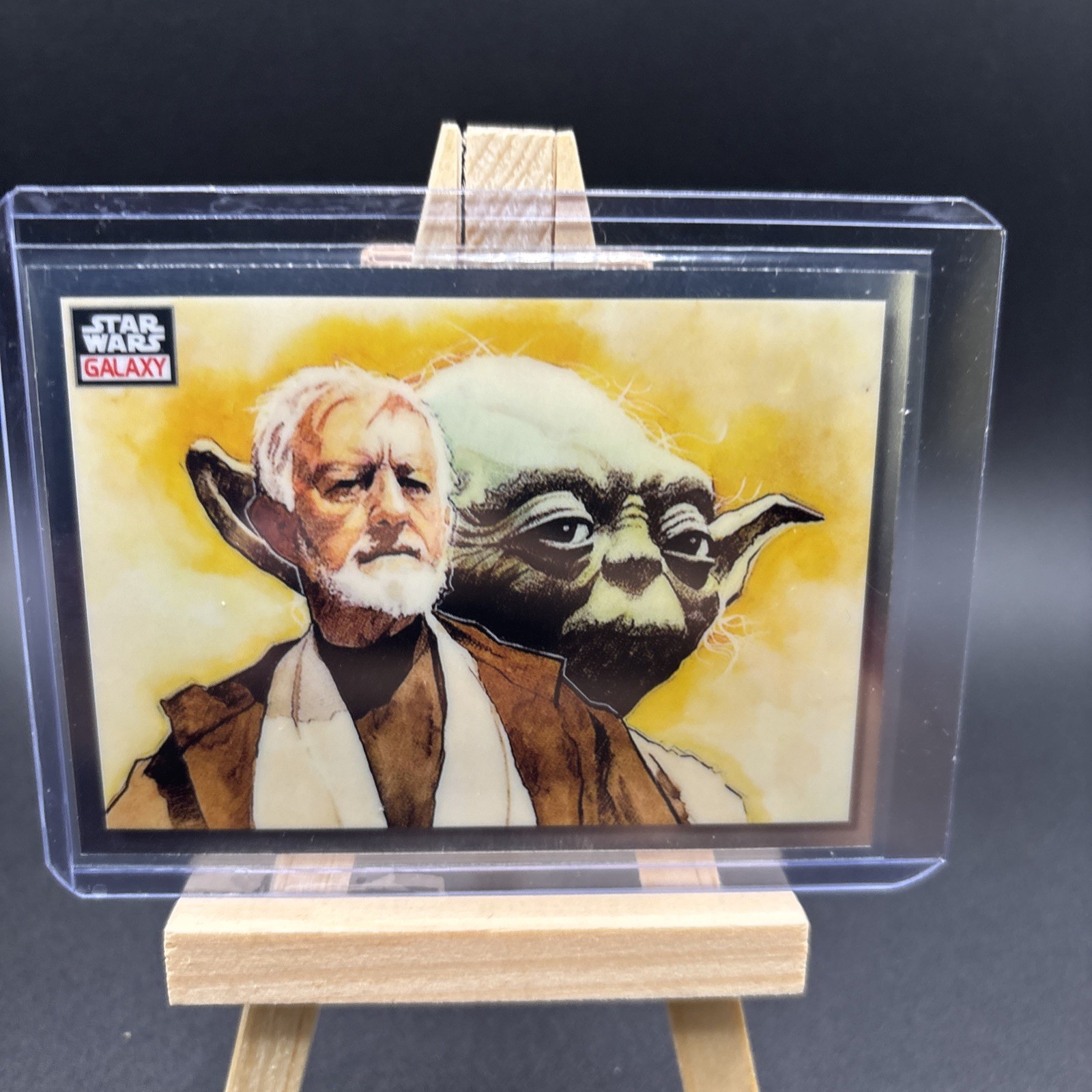 2023 Topps Star Wars Galaxy Chrome YODA MASTERS OF THE FORCE 33