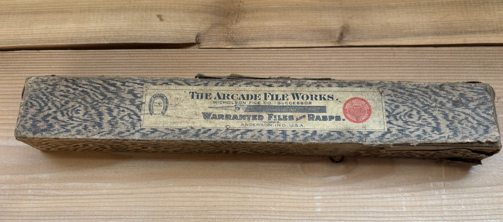 NOS Lot of 3 - ARCADE FILE WORKS 10" Round RASP FILE - USA High Quality