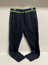 Hugo Boss Hadiko Joggers Men Large Blue Tracksuit Sweatpants Stretch Pockets