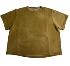 YZYxGAP Fleece Yoke Tee Back Bronze Large Yeezy New Lot of 2