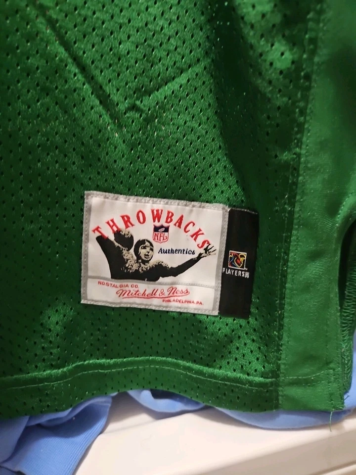 Camiseta deportiva Mitchell And Ness Throwback Philadelphia Eagles Jerome marrón Foto 2 de 4