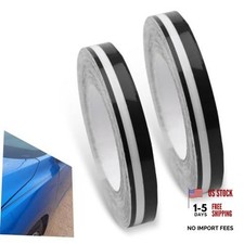 Side Skirt Decorative Modification Sticker, 385.82" x 3/8" Sports Style Car