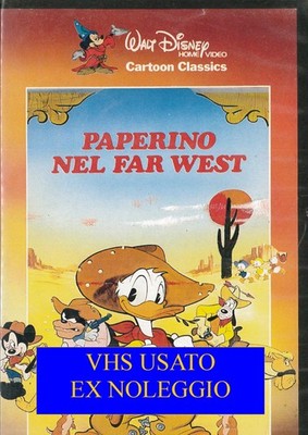 PAPIER IM WILDEN WESTEN - VHS EX ANIMATIONSVERLEIH