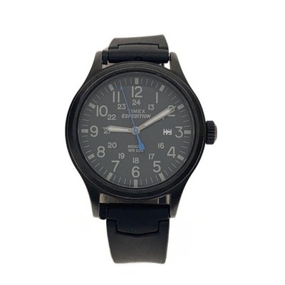 Import duty included for US buyers  TIMEX Quartz Watch Black Rubber Analog  38mm
