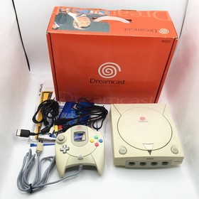 Sega Dreamcast Console System HKT-3000 Controller Orange Box NTSC-J Japan Tested