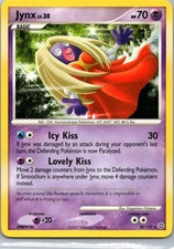 Pokemon TCG Jynx 30/132 Secret Wonders LP