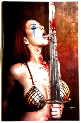 RED SONJA EMPIRE OF THE DAMNED #3 JAY FERGUSON EXCLUSIVE VIRGIN VARIANT 2024 NM