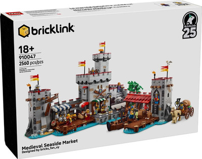 Lego Bricklink 910047 Medieval Seaside Market - NEU & OVP Markt am Meer 