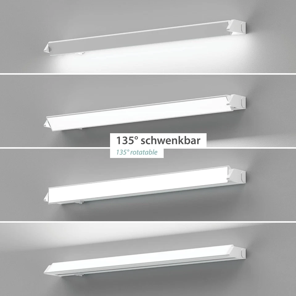 Luce LED Sottopensile LIWO 58Cm, Con Cavo Di Collegamento, Orientabile, 1080Lm,  - Immagine 4 di 4
