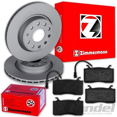ZIMMERMANN BREMSSCHEIBEN 330mm + BELÄGE VORNE passend für ALFA ROMEO STELVIO 949