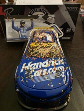 2023 KYLE LARSON 5 AUTOGRAPHED HENDRICKCARS.COM LAS VEGAS RACE WIN 1/24 DIECAST
