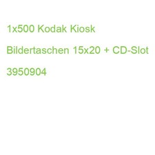 1x500 Kodak Kiosk Bildertaschen 15x20 + CD-Slot 3950904 (4000577299285)
