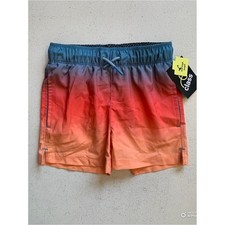 Art Class Boys Blue Orange Ombre Swim Trunks Swimsuit Size XS NWT Summer Beach