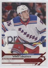 2020-21 Upper Deck Overtime Red 40/99 Ryan Lindgren #39 2vh