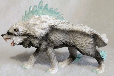 2017 Schleich Eldrador Creatures ICE SNOW WOLF Toy Figure Mythical Fantasy