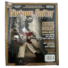 Vintage Guitar Magazine Chuck Berry Larry Coryell June 2017