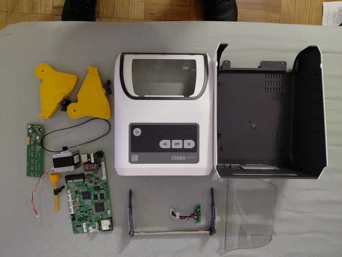 lot of misc  zd-420 label printer parts tested 