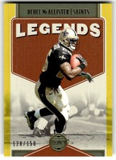 2022 Panini Legacy Deuce McAllister Yellow #/150 #137