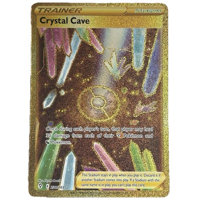 Pokemon Evolving Skies Sword & Shield - Crystal Cave - 230/203 - Secret Rare