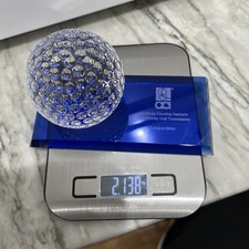 Vintage Golf Tournament Trophy Longest Drive 2014/Glass Golf Ball/ Desktop