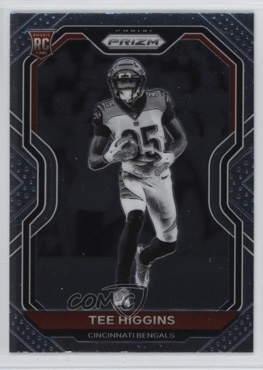 2020 Panini Prizm Rookie Variation SP (Negative) Tee Higgins #308 0yw0