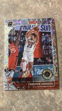 2019-20 Cam Johnson NBA Hoops Rookie Card #208 Premium Stock LASER MINT. rookie card picture